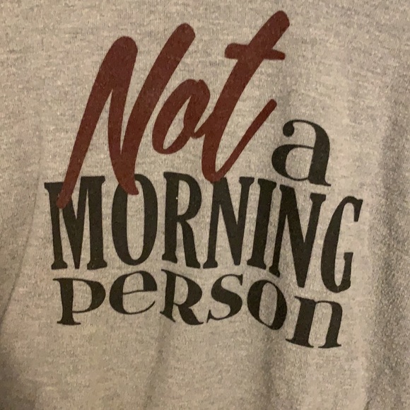 “Not a morning person” sweater. - Picture 2 of 4